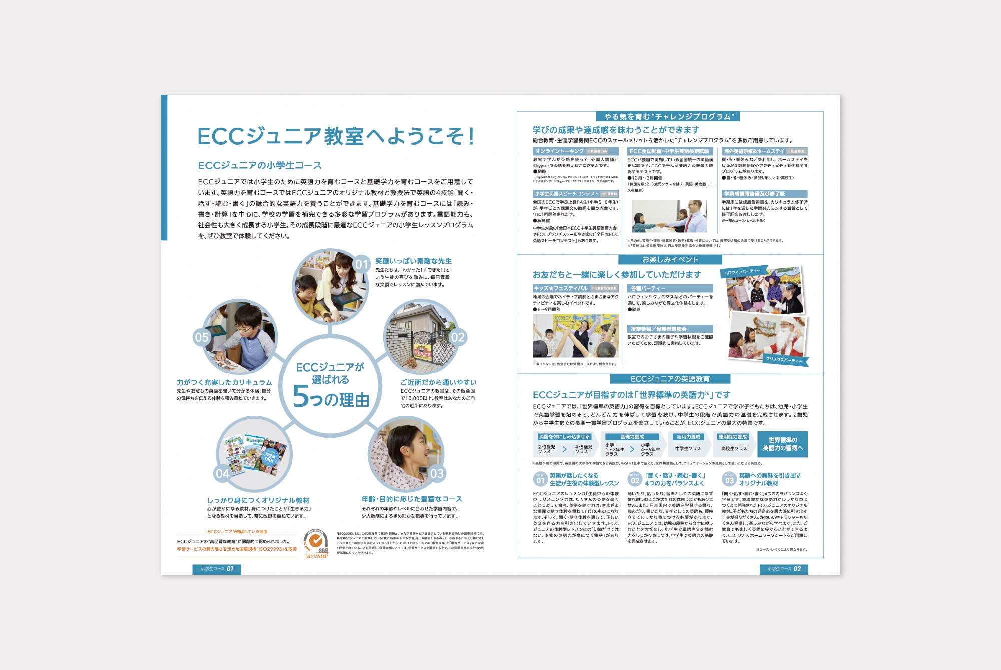 ECCジュニア コースパンフレット